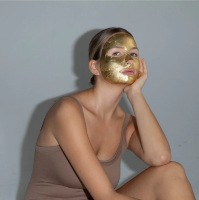 Gezichtsmasker Lapcos 24K goudfolie