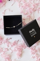 Armband hartje zilver inclusief sieradendoosje