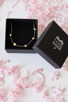 Ketting hartje goud inclusief sieradendoosje
